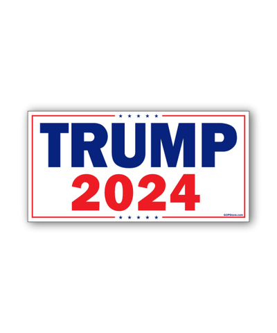 Trump 2024 Bumpersticker Car Magnet