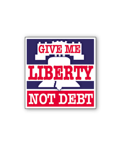 Give Me Liberty Bumpersticker Car Magnet