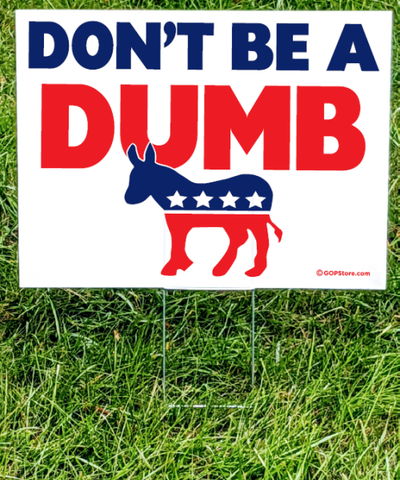 Proud Conservative Yard Sign